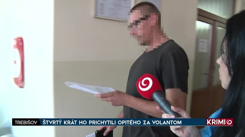 ŠTVRTÝ KRÁT HO PRICHYTILI OPITÉHO ZA VOLANTOM