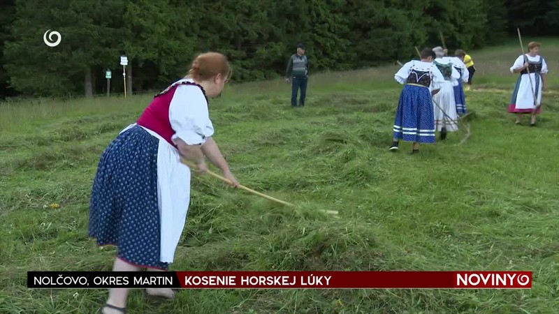 KOSENIE HORSKEJ LÚKY
