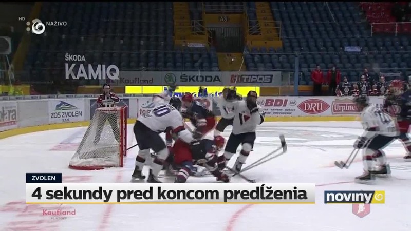 4 sekundy pred koncom predĺženia