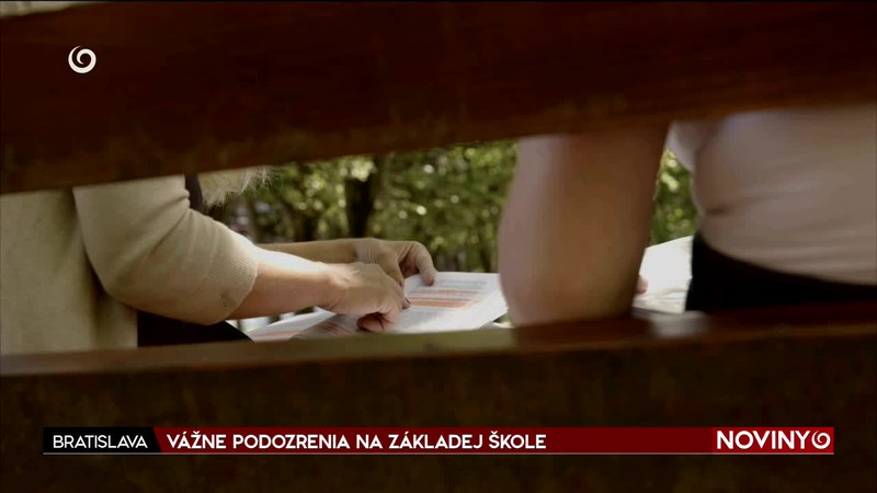 VÁŽNE PODOZRENIA NA ZÁKLADEJ ŠKOLE