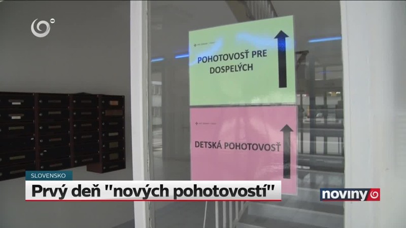 Prvý deň "nových pohotovostí"