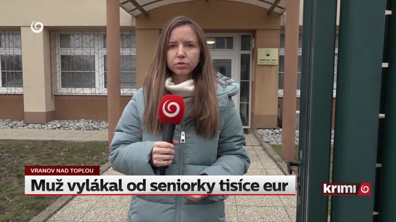 Muž vylákal od seniorky tisíce eur