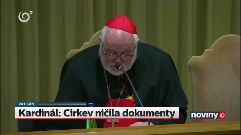 Kardinál: Cirkev ničila dokumenty