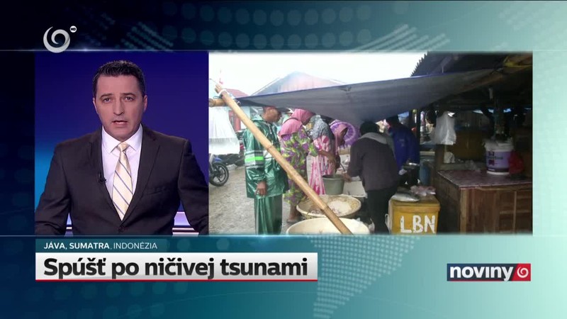 Spúšť po ničivej tsunami