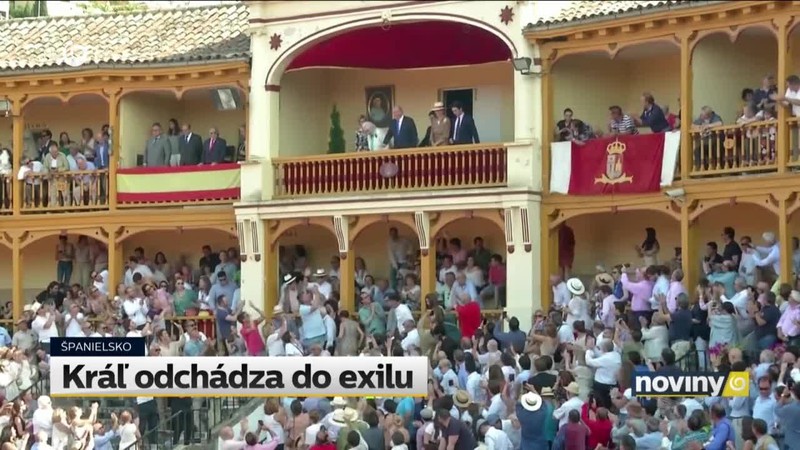 Kráľ odchádza do exilu