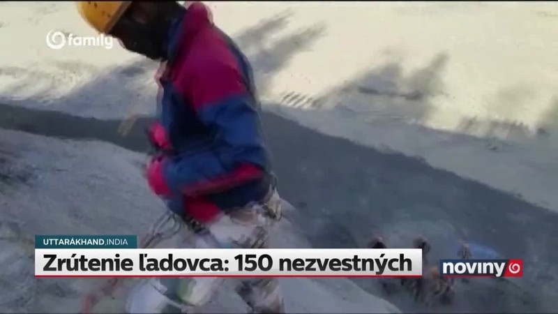 Zrútenie ľadovca: 150 nezvestných