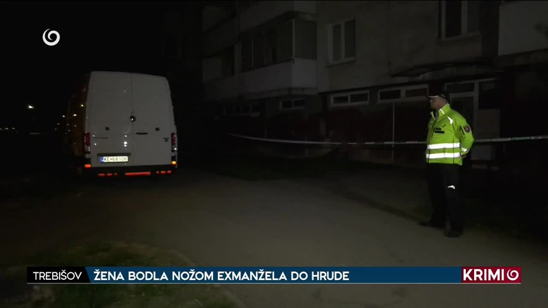 ŽENA BODLA NOŽOM EXMANŽELA DO HRUDE