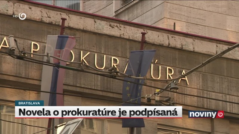 Novela o prokuratúre je podpísaná