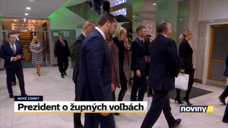 Prezident o župných voľbách