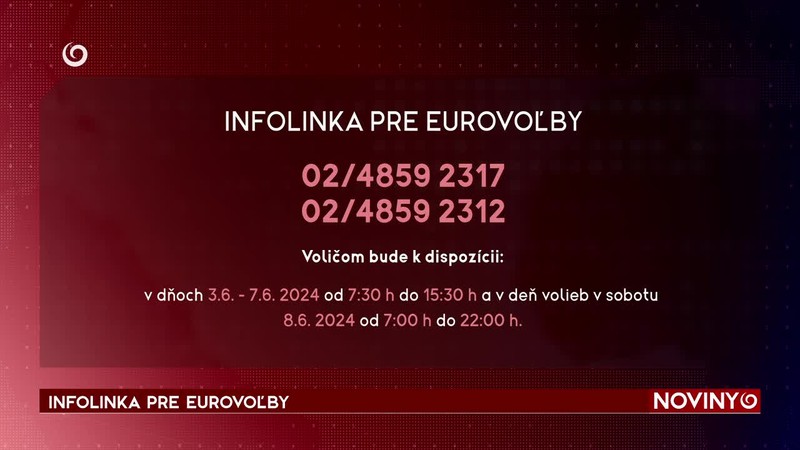 INFOLINKA PRE EUROVOĽBY
