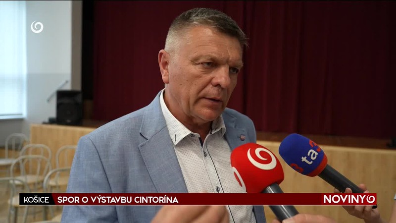 SPOR O VÝSTAVBU CINTORÍNA