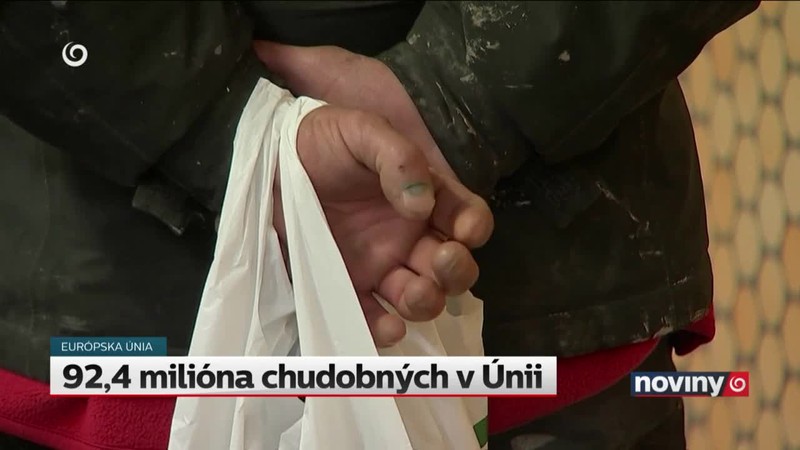 92,4 milióna chudobných v Únii