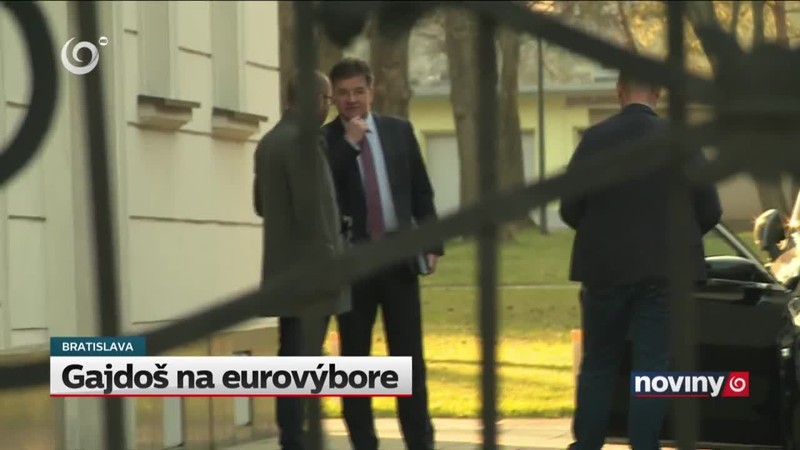 Gajdoš na eurovýbore