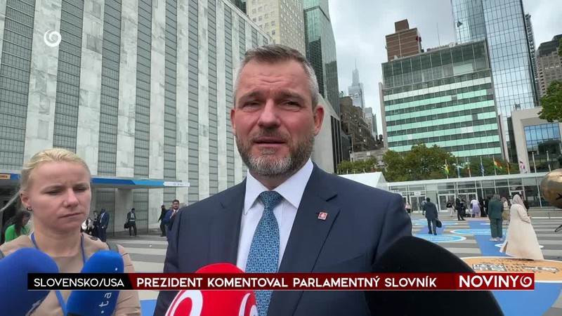 PREZIDENT KOMENTOVAL PARLAMENTNÝ SLOVNÍK