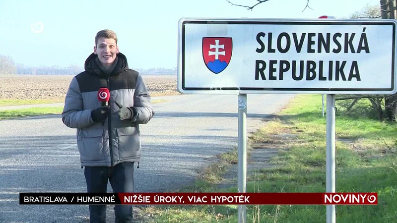 NIŽŠIE ÚROKY, VIAC HYPOTÉK