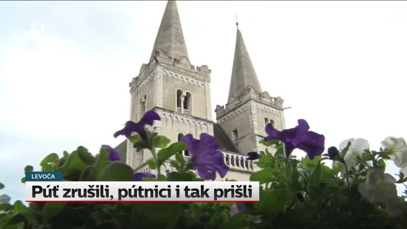 Púť zrušili, pútnici i tak prišli