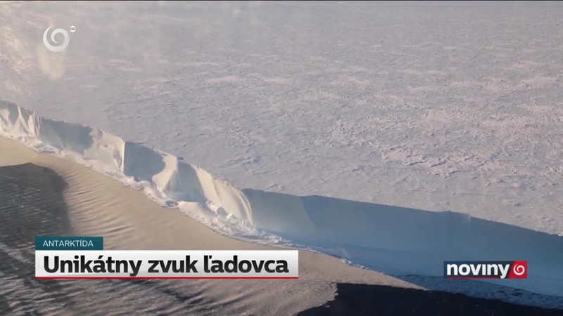 Unikátny zvuk ľadovca