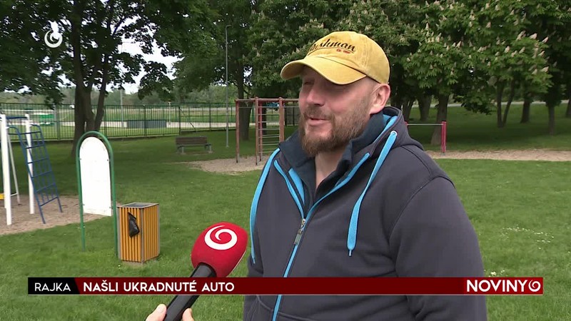 NAŠLI UKRADNUTÉ AUTO