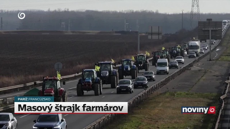 Masový štrajk farmárov