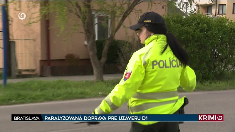 PARALYZOVANÁ DOPRAVA PRE UZÁVERU D1