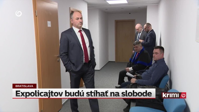 Expolicajtov budú stíhať na slobode