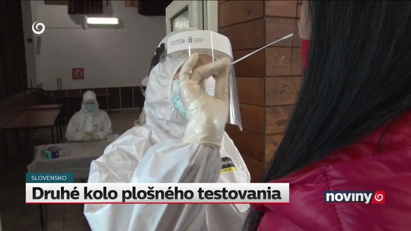 Druhé kolo plošného testovania