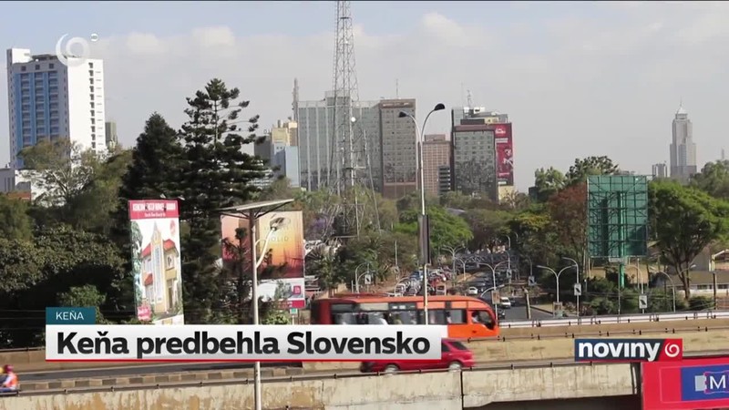 Keňa predbehla Slovensko