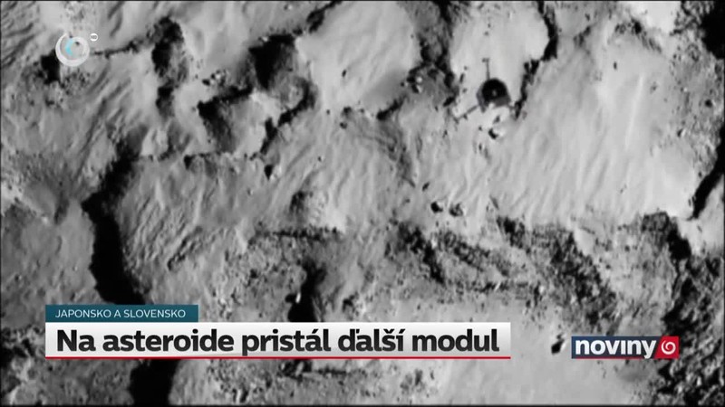Na asteroide pristál ďalší modul