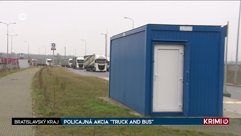POLICAJNÁ AKCIA "TRUCK AND BUS"