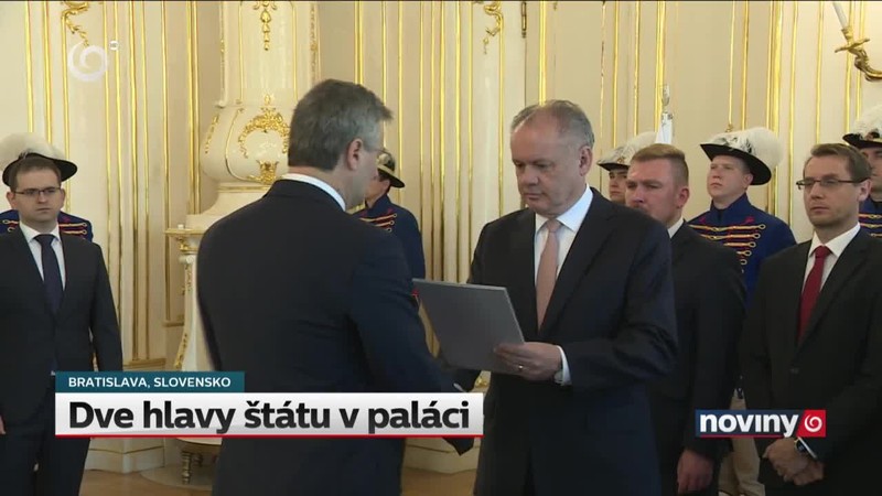 Dve hlavy štátu v paláci
