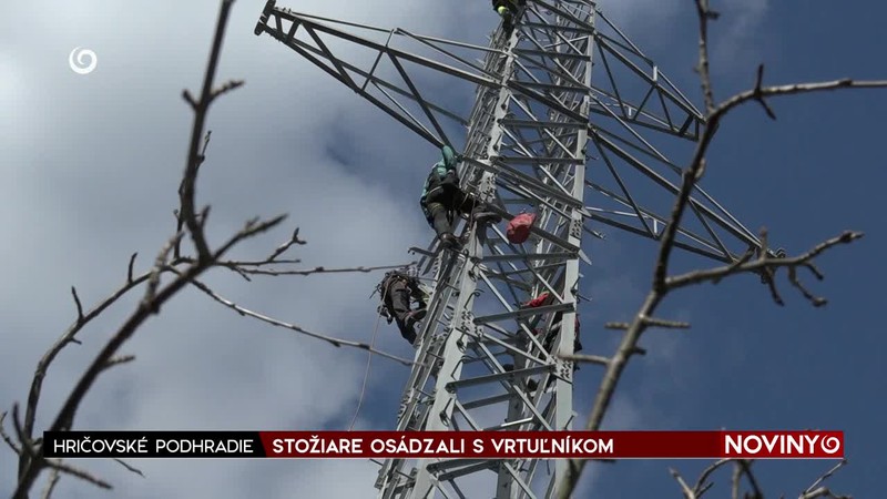 STOŽIARE OSÁDZALI S VRTUĽNÍKOM