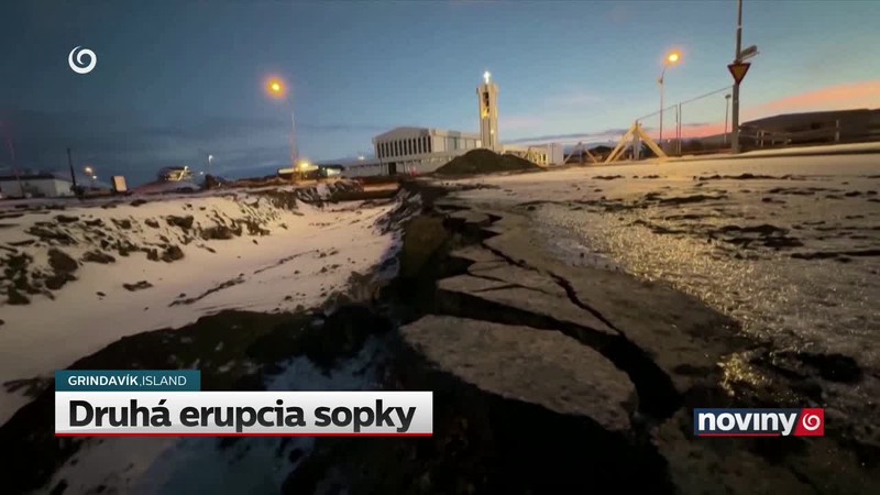 Druhá erupcia sopky