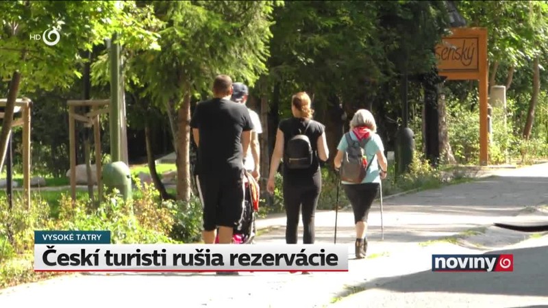 Českí turisti rušia rezervácie