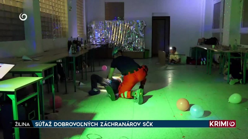 SÚŤAŽ DOBROVOĽNÝCH ZÁCHRANÁROV SČK