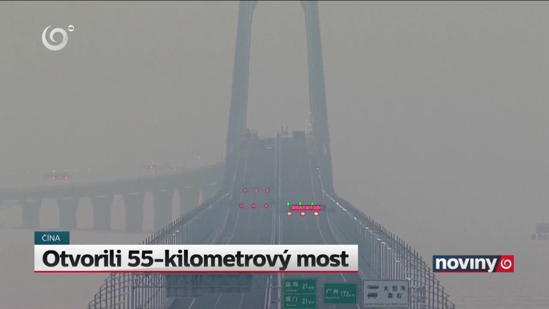 Otvorili 55-kilometrový most