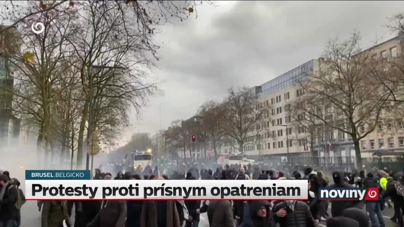 Protesty proti prísnym opatreniam