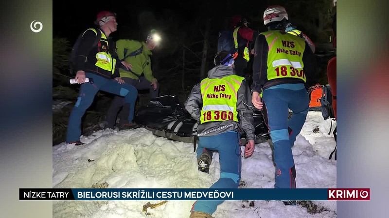 BIELORUSI SKRÍŽILI CESTU MEDVEĎOVI