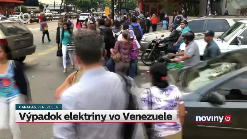 Výpadok elektriny vo Venezuele