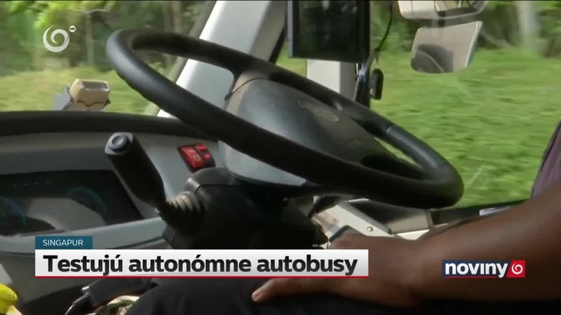 Testujú autonómne autobusy