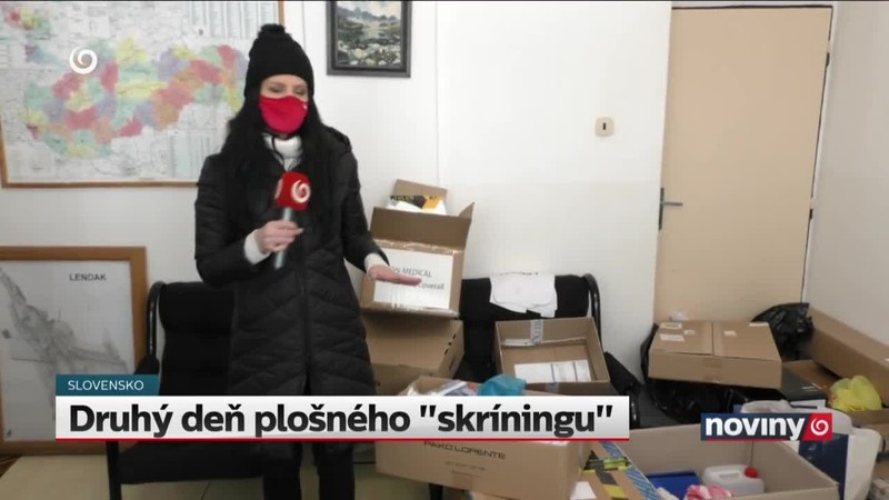 Druhý deň plošného "skríningu"