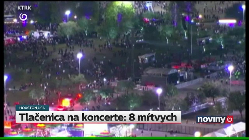 Tlačenica na koncerte: 8 mŕtvych