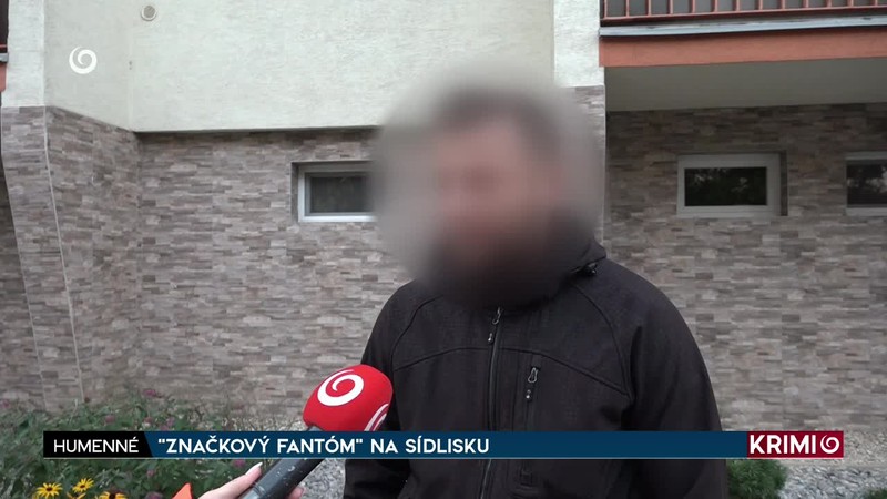 "ZNAČKOVÝ FANTÓM" NA SÍDLISKU