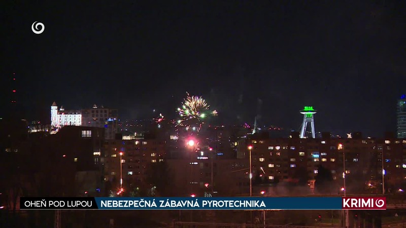 NEBEZPEČNÁ ZÁBAVNÁ PYROTECHNIKA