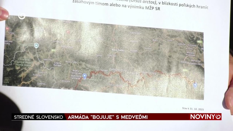 ARMÁDA "BOJUJE" S MEDVEĎMI