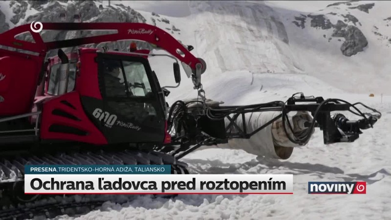 Ochrana ľadovca pred roztopením