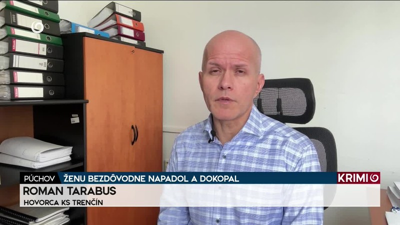ŽENU BEZDÔVODNE NAPADOL A DOKOPAL