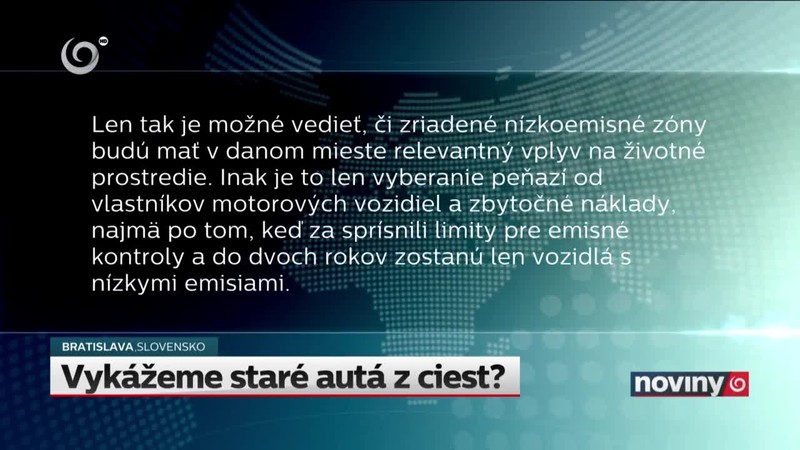 Vykážeme staré autá z ciest?