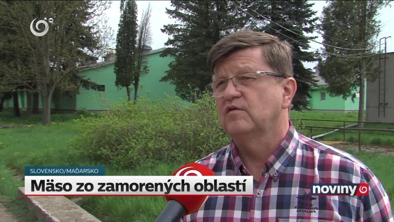 Mäso zo zamorených oblastí