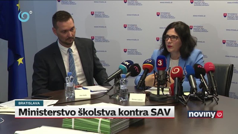 Ministerstvo školstva kontra SAV