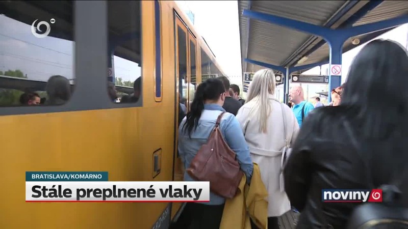 Stále preplnené vlaky
